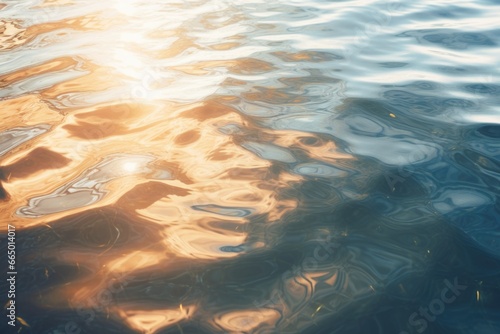 Bright Sunlight on Water Surface