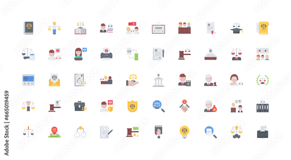 lawyer icon set lawyer icon set