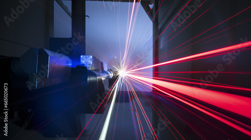 Explore the optical physics lab, where laser beams work their wonders..