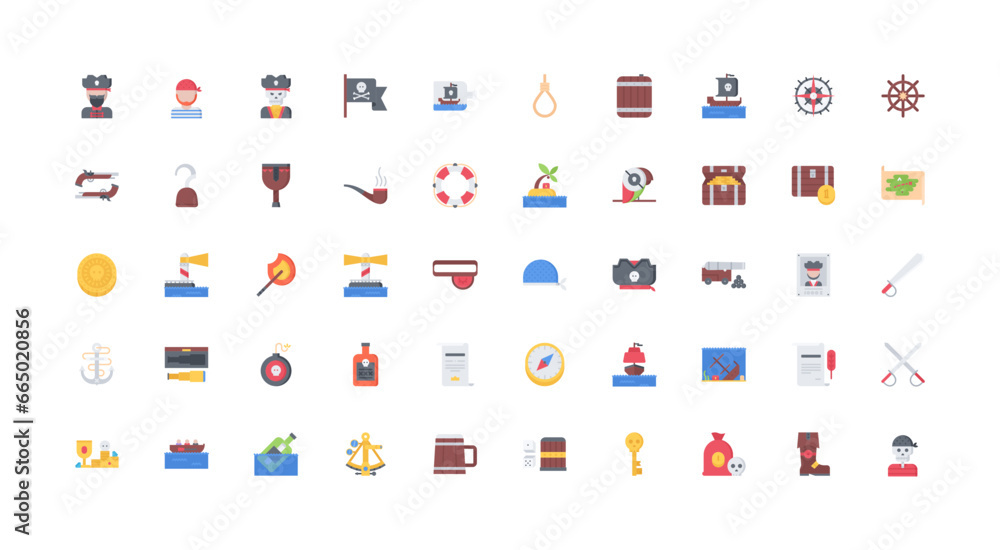 pirate icon set pirate icon set