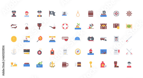 pirate icon set