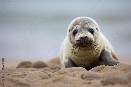 Harbor seal cub. © MKhalid