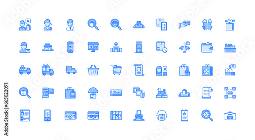 e-commerce icon set
