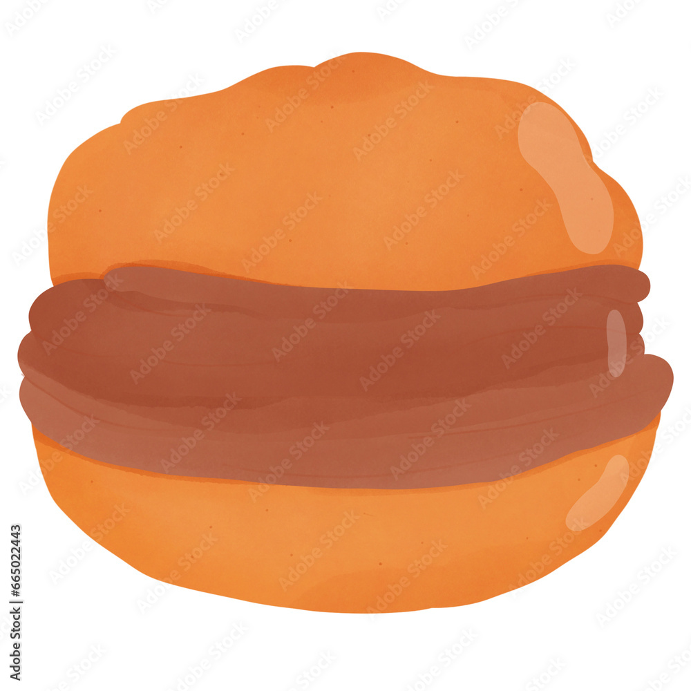 Choux cream chocolate Choux cream chocolate