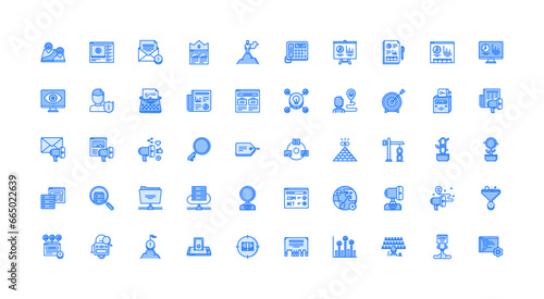 marketing icon set