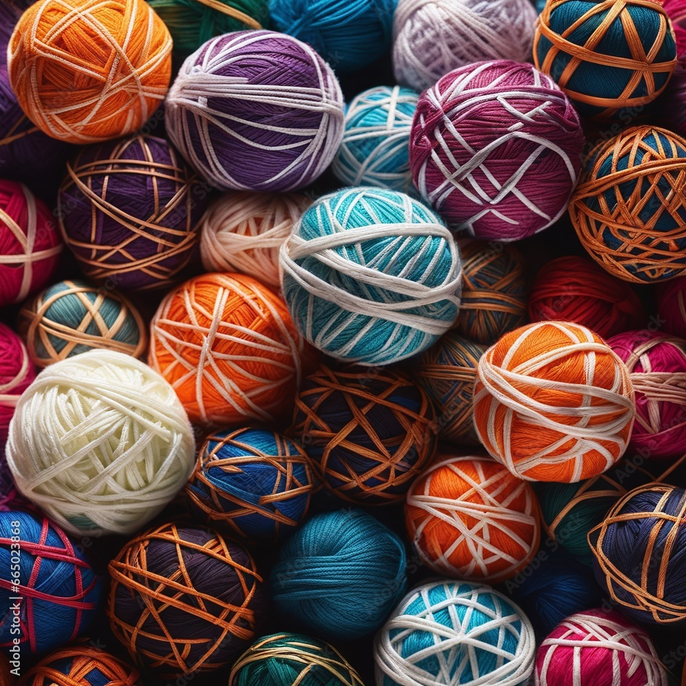 Yarn Wonderland: A Spectrum of Colorful Fibers Yarn Wonderland: A Spectrum of Colorful Fibers