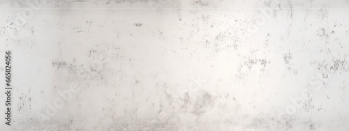 Seamless subtle white plaster wall background texture overlay. Abstract painted stucco or cement grayscale displacement, bump or height map. Simple panoramic banner pattern. photo