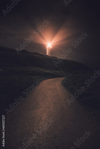 Lighthouse in Hirtshals in Denmark