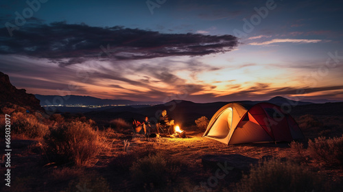 Scenic Views from a Beautiful Campsite