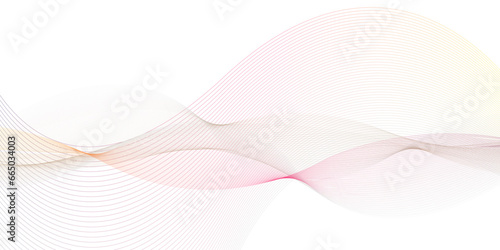 Abstract background wave line gradients
