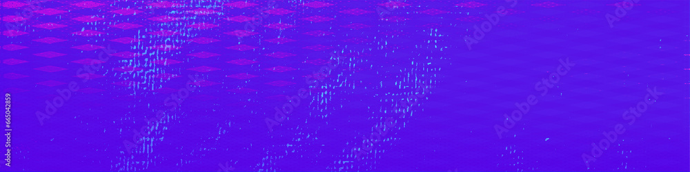 Fototapeta premium Blue panorama background with copy space for text or image, Usable for banner, poster, cover, Ad, events, party, sale, celebrations, and various design works