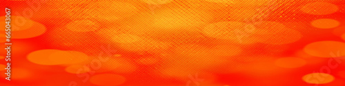Red panorama bokeh background with copy space for text or image, Usable for banner, poster, cover, Ad, events, party, sale, celebrations, and various design works