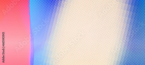 Blue, pink wiedscreen background with copy space for text or image, Usable for banner, poster, cover, Ad, events, party, sale, celebrations, and various design works