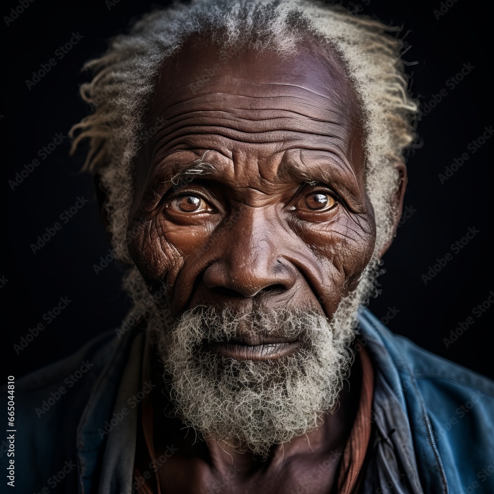 photo of african old man photo of african old man