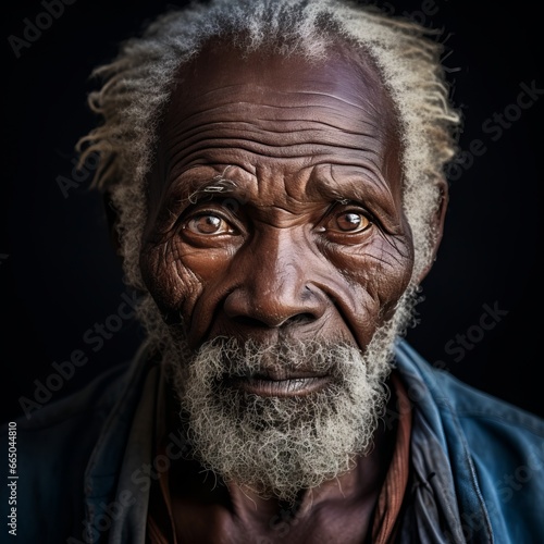 photo of african old man