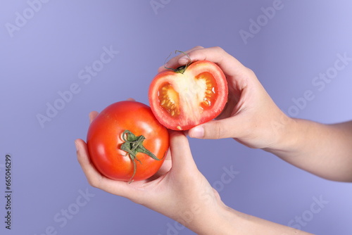 Hand with Fruit