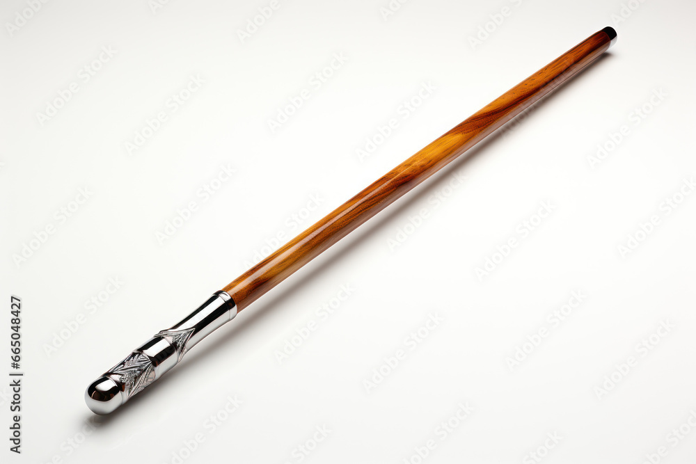 Crutch isolated on white background. Generative Ai. Crutch isolated on white background. Generative Ai.