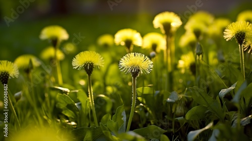 The Green Spring Morning.