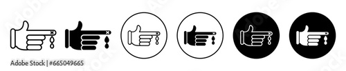 Blood sugar test meter symbol icon. Diabatic patient high blood sugar level testing glucometer vector set. 