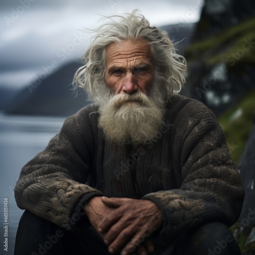photo of norwegian old man