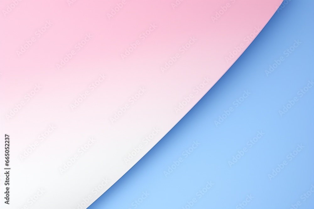Simple abstract background white pink blue colors. Space for text, surface for design