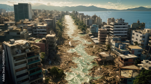 The city that was submerged by the tsunami