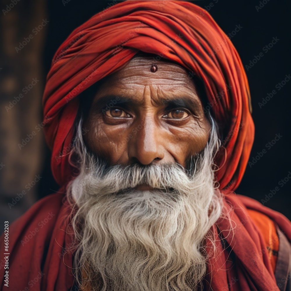 photo of indian old man photo of indian old man