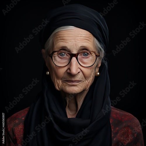 photo of german old aged woman