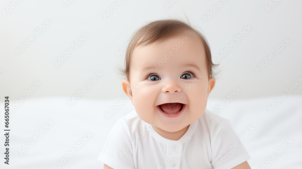 Baby is surprised