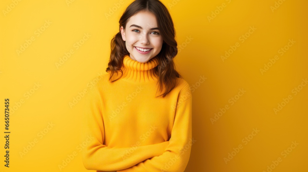 Obraz premium Happy young girl