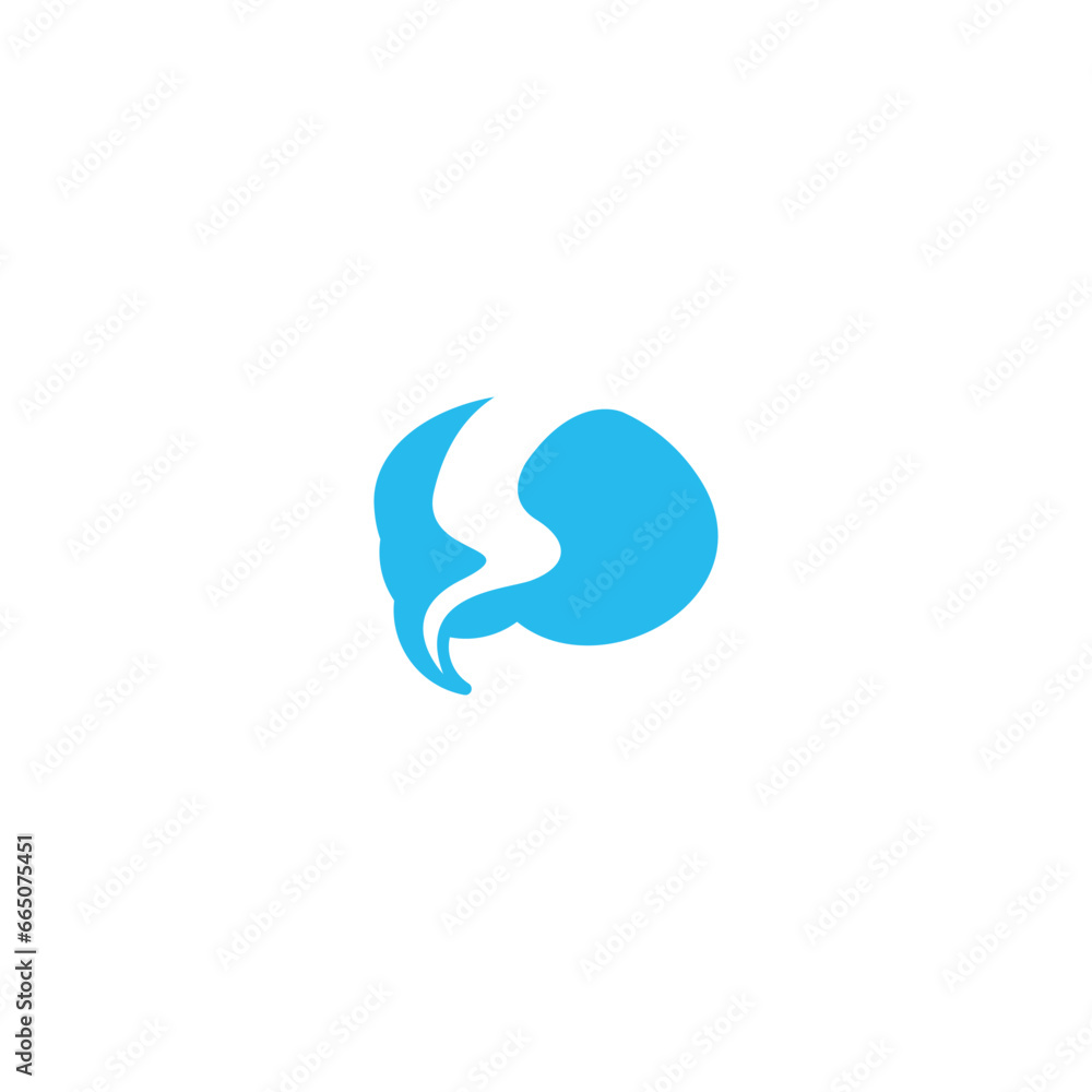 Brain logo design with tech connect design Brain logo design with tech connect design