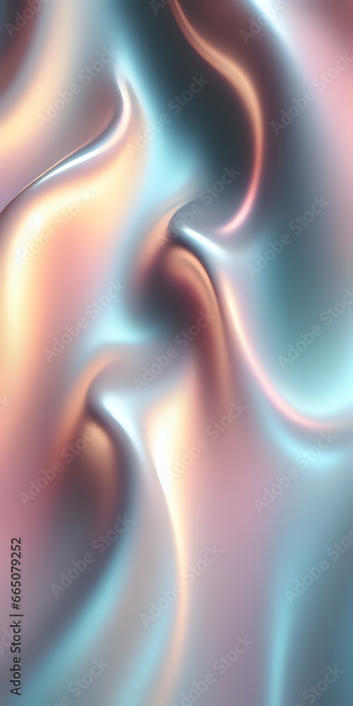 Naklejka premium Contemporary Wavy background material, vertical, light colors