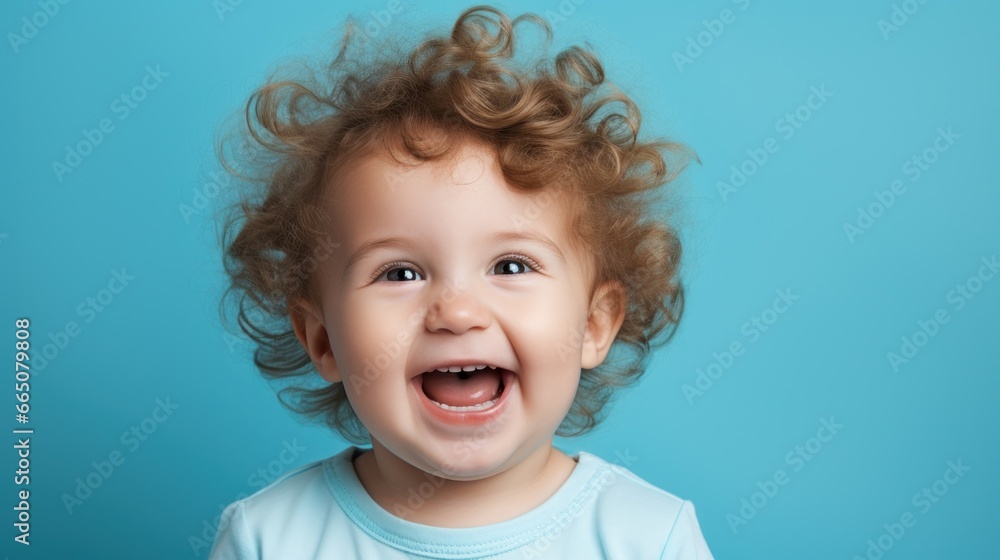 Naklejka premium Cute baby