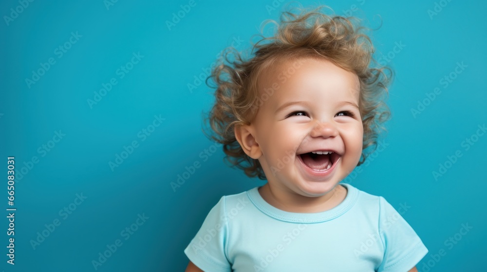 Naklejka premium Cute baby