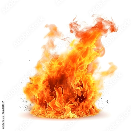fire isolated on white background, flame element isolated, fire on white background, flame element