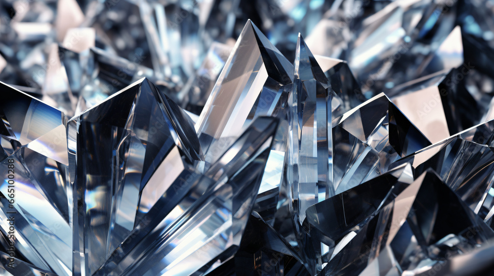 Cystal 3D concept background Cystal 3D concept background