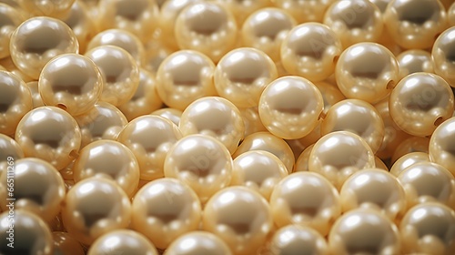 background of pearls close up.