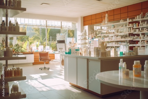 Modern Pharmacy Interior © Geber86