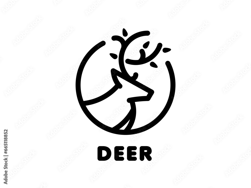 forrest deer logo forrest deer logo