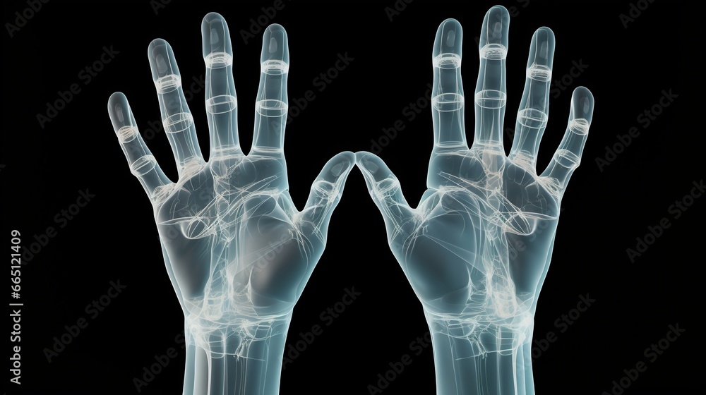X-Ray Vision: A Glimpse into the Anatomy of Hands X-Ray Vision: A Glimpse into the Anatomy of Hands