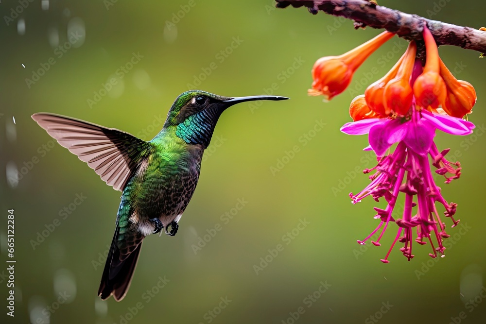 Obraz premium Hummingbird in Costa Rica.