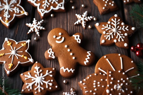 gingerbread cookies and christmas cookies © Muhammad Hammad Zia