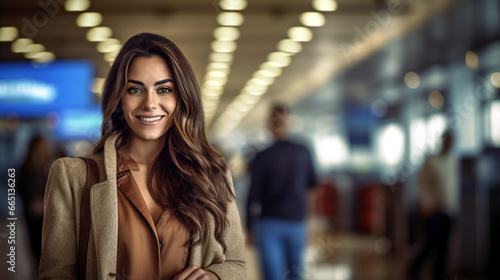 Young, smiling Asian woman ...