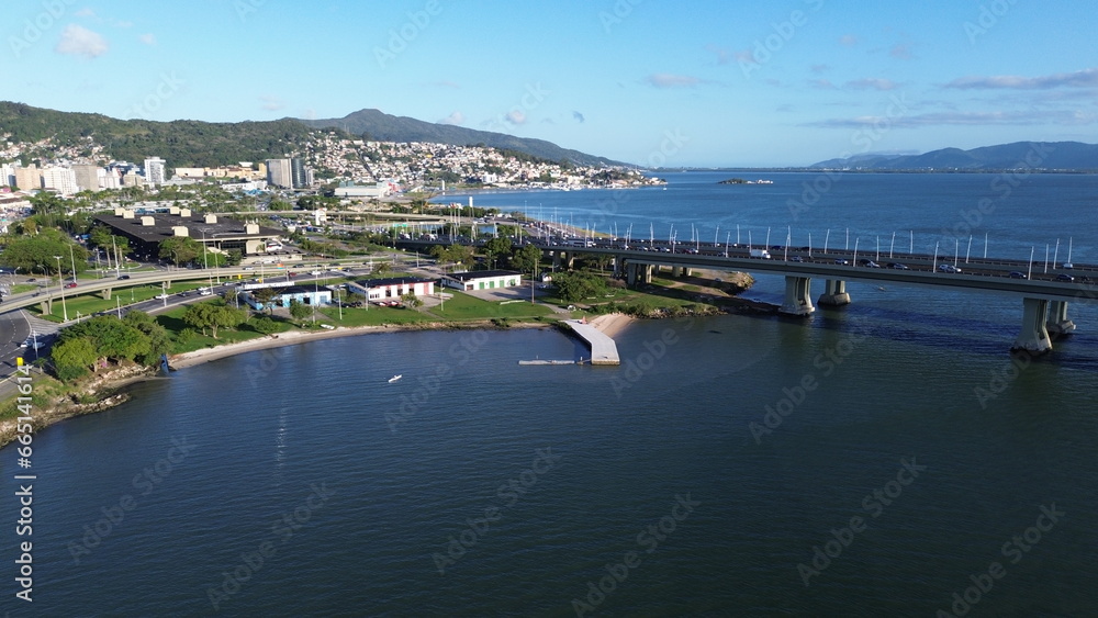 Ponte Pedro Ivo Campos Florianópolis