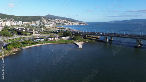 Ponte Pedro Ivo Campos Florianópolis © Atilio