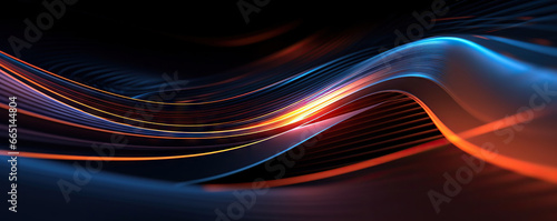 Digital technology concept, abstract background