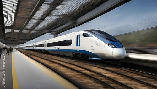 HS2 Train - High Speed 2 rail link
