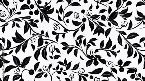 a black  white  and white painting that pays homage to Eilif Peterssen s art  focusing on the simplicity of the design and the use of plaster. SEAMLESS PATTERN. SEAMLESS WALLPAPER.