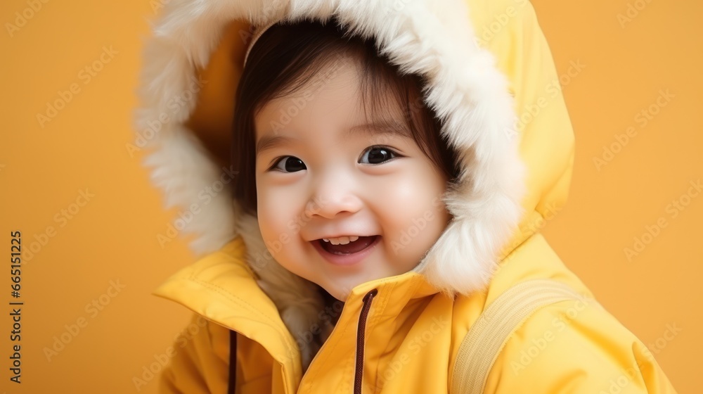 Happy asian baby Happy asian baby