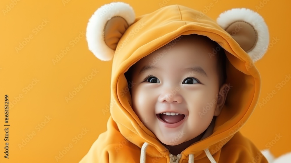 Happy asian baby Happy asian baby